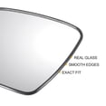 thumbnail image 4 of Reemplazo de vidrio del espejo retrovisor izquierdo del lado del conductor, 1 pieza, vidrio blanco calefaccionado con respaldo, compatible con Honda Jazz Fit, 4 of 6