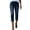 502_Dark Blue, variant on frariair Straight Leg Pants for Women Capri Jeans Stretchy Denim Black