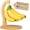 Bamboo, variant on Bamboo Banana Holder w/ Hanging Hook, Rustic Wooden Grape Stand, Bamboo Banana Hanger by Golden Nature