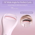 thumbnail image 2 of RAGUPEL 2026 New Heated Eyelash Curler,Rechargeable Electric Eyelash Curler,Double-Curved Design and 2 Adjustable Temperature Settings-A Safe and Gentle Heated Eyelash Curler for Natural Curls, 2 of 7