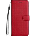 thumbnail image 5 of Retro Solid Color Wallet Case for Xiaomi Poco X4 Pro 5G, Business Fashion PU Leather w/Kickstand with Card Holder Flip Phone Cover for Xiaomi Poco X4 Pro 5G CS Red, 5 of 14