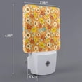 thumbnail image 2 of Sikiie Daisy maple fall Led Night Light, Warm White,Cool White Lights for Bathroom,Hallway,Bedroom, Kids Room-US, 2 of 7