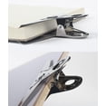 thumbnail image 5 of Coideal 2 Piezas 30 cm Grande de Acero Inoxidable Extra Grande Estante para Vacas Carpeta de Metal de Acero Inoxidable XXL Plata para Hogar Oficina Escuela (11 4 / 5"), 5 of 5
