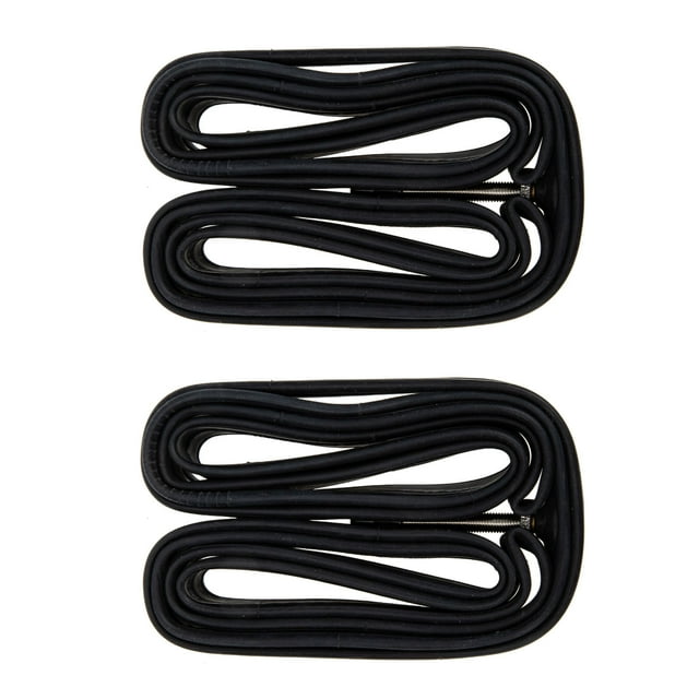 OULII 2Set Tire Tubes Rubber Black Air Tightness for Road Biking Supplies