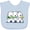AE-Light Blue, variant on Inktastic Westie Pro Players Boys or Girls Baby Bib