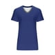 thumbnail image 5 of Fiudx Ofertas Del Día Blusas Casuales para Mujer Camiseta de Color Sólido Camiseta de Manga Corta con Cuello En V, 5 of 6