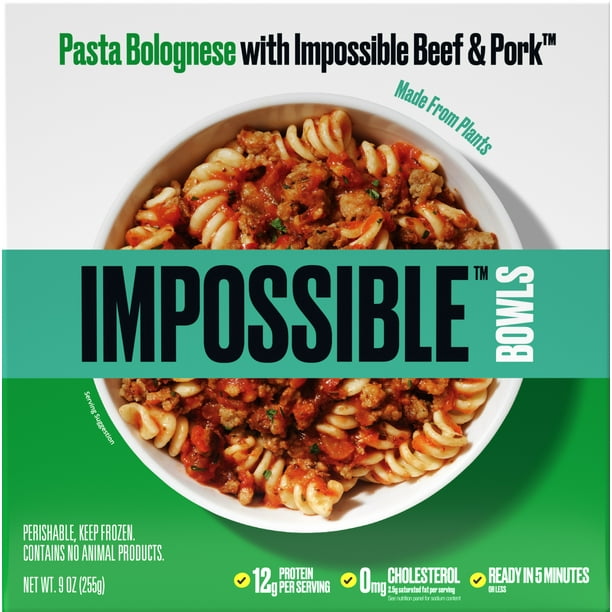 Impossible Pasta Bolognese Bowl, 9 oz