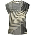 thumbnail image 4 of AIEOTT Mens Palm Tree Tank Tops Plus Size Cut Off Shirt Crewneck Sleeveless Tops Hawaii Beach Shirts Summer Casual Tank Tops, 4 of 7