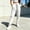 White, variant on GZMOALH Women's Waffle Knit Jogger Pants, Elastic Waist with Side Pockets and Tapered Cuffs for Casual Daily Wear