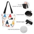 thumbnail image 4 of Fotbe School Cute Gnomes Bolsa de Playa con Estampado, Bolsa de Hombro, Bolsa de Mano Espaciosa, Bolsa de Viaje Ligera, Bolsa de Compras Versátil, 4 of 6