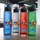thumbnail image 3 of Vaso de agua portátil para deportes de viaje, para acampar al aire libre, resistente a fugas, de plástico, de Sonic the Hedgehog, rojo, verde, azul y negro, 560 ml, 3 of 5