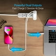 thumbnail image 4 of Naztech PD68W GaN Dual Wall Charger for Simultaneous Device Charging (15483-HYP), 4 of 7