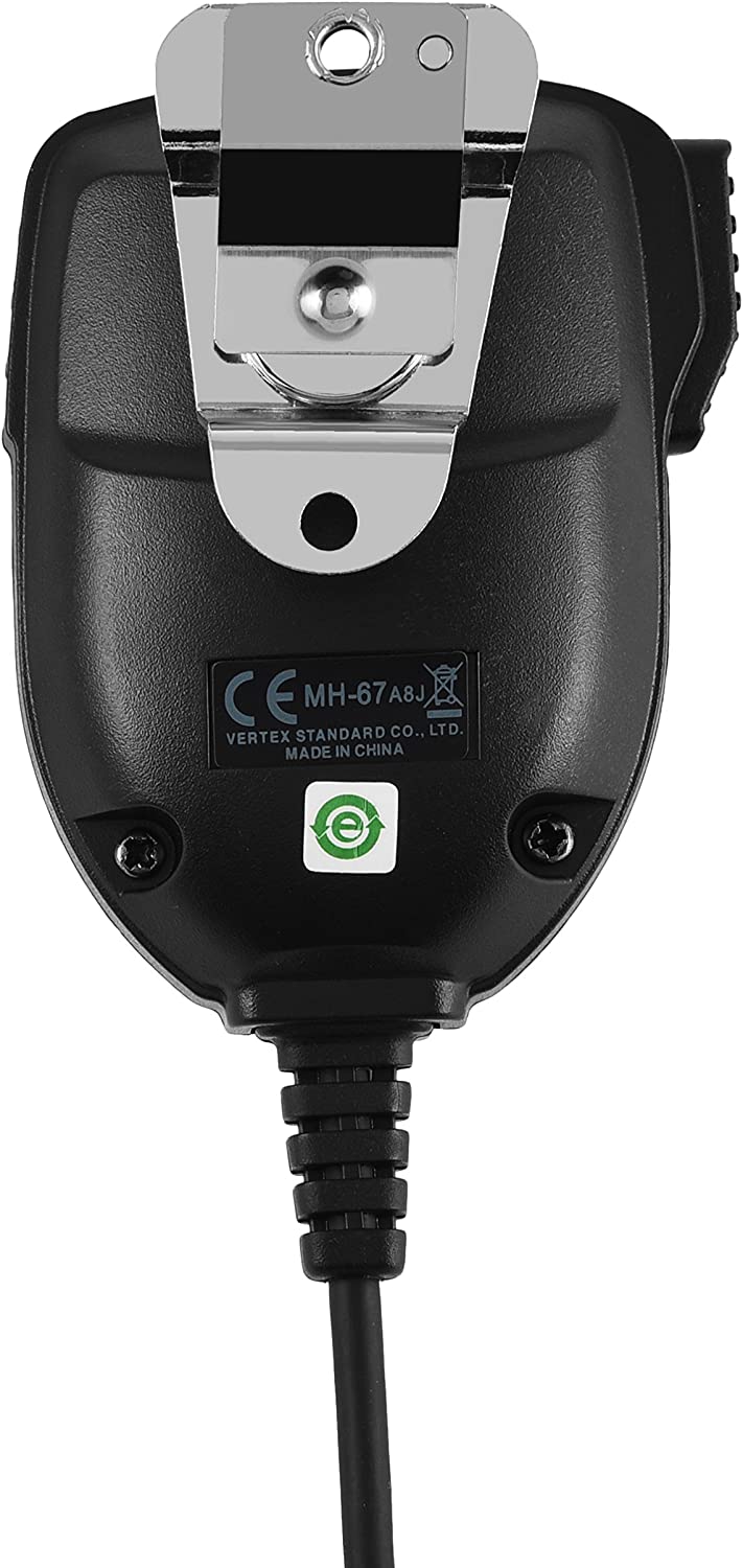 MH-67A8J Handheld Mobile Microphone Speaker Mic for Yaesu//Vertex Radio VX2500 VX2508 VX2208 VX2108 8 Pin