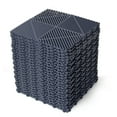 thumbnail image 5 of 25/50 Packs Interlocking Garage Floor Tiles Vented Water Drainage 15.75x15.75'', 5 of 14