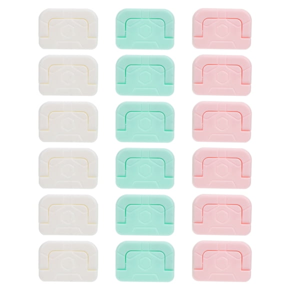 EeaseMX 18 protectores de enchufes antichoque para el hogar y la oficina.
