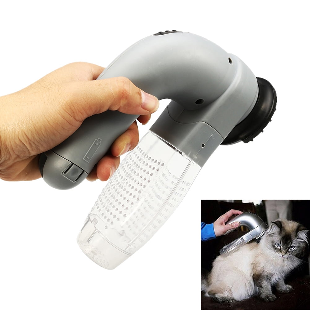 Sijiali Handheld Rechargeable Pet Dog Cat Hair Fur Remover Vacuum