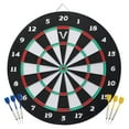 thumbnail image 1 of Viper Double Play Traditional & Baseball Coiled Paper Fiber Dartboard with Darts, 1 of 6