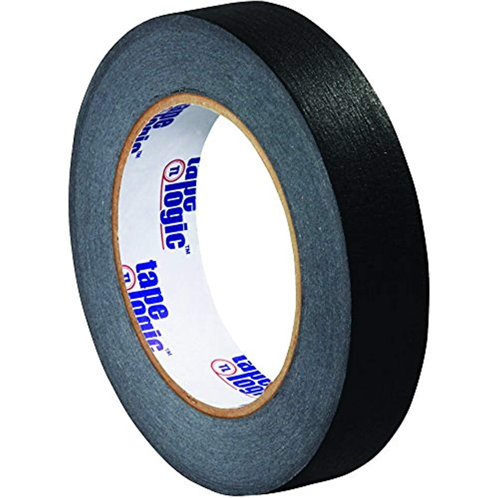 Tape Logic Masking Tape Black 1" x 60 Yard Roll (12 Roll/Case)