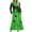 Green, variant on WFJCJPAF 2025 New Halloween Halloween Dresses for Women Plus Size for Summer,Ladies'and Winter Fashionable Round Neck Long Sleeved Halloween Printed Dress - Blue XL