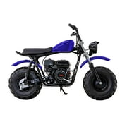 Massimo Minibike MB200S 7.5HP 196cc 4 Stroke, Gas Powered Mini Bike Motorcycle - Blue