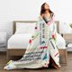 thumbnail image 2 of LHSHID 60th Birthday Gift for Women Happy 60 Year Old Gift Blanket 60th Birthday Gift Ideas for Her 60th Birthday Decorations for Women Mom Wife Sister Friends 60"x80", 2 of 8