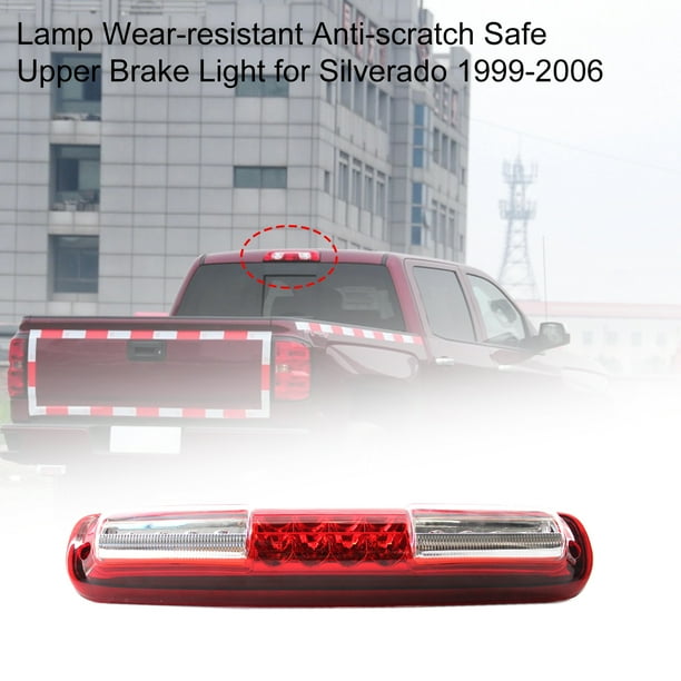 Gwong Autos 5978318 Luz de freno superior anti-rasguño resistente al desgaste de la lámpara para Silverado 1999-2006 Gwong 24012584