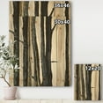 thumbnail image 3 of Designart 'Abstract Forest Silhouette II' Modern Farmhouse Print on Natural Pine Wood, 3 of 3