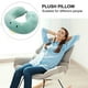 thumbnail image 4 of 1 almohada de peluche con forma de U de dinosaurios., 4 of 5