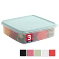 thumbnail image 4 of SIGNORAWARE 3 L Airtight Food Storage Container with Lid – Blue, 4 of 8