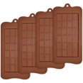 thumbnail image 1 of 2 Set Chocolate Molds, Food Grade Non-Stick Silicone Protein and Energy Bar Molds, 1 of 6