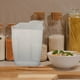 thumbnail image 2 of EeaseMX 1 recipiente hermético para almacenar alimentos, recipiente para alimentos de cocina de gran capacidad., 2 of 8