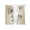 Beige, variant on Blue Flower Sheer Curtains 84 Inch Length 2 Panels Set, Retro Gradient Texture Painting Plant Leaf Voile Window Treatment Rod Pocket Curtains Sheers Drapes for Bedroom/Living Room/Kitchen 52"x84"x2