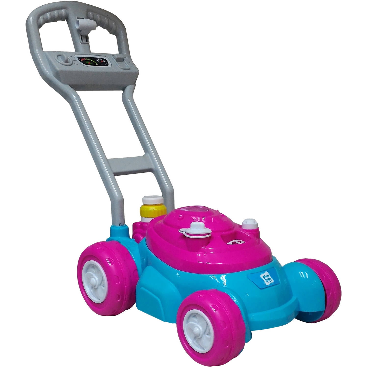 bubble push mower