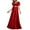 Red, variant on Regency Dresses for Women Empire Waist Puff Sleeve Medieval Evening Dress Victorian Fancy Tea Gown Halloween Costume