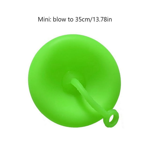 Ball Bubble Balloon Water Filling Toy Party Prop Balloon Sweet Gift Sweet Gift Entertainment Inflatable Interesting Thickened Design Funny Green 35cm