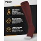 thumbnail image 4 of Calcetines tubo TCK Granate talla mediana, 4 of 7
