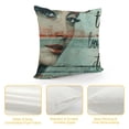 thumbnail image 4 of Eucalyptus Leaves Throw Pillow Covers, Seasonal Spring Summer Truck Cushion Case for Sofa Couch, 4 of 5