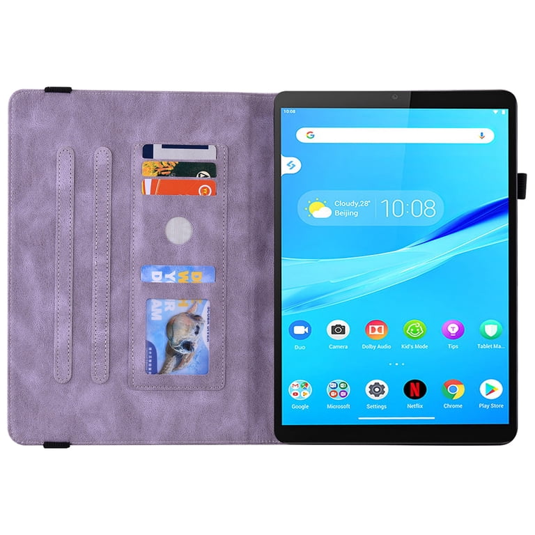 Dteck Lenovo Tab M8 / Smart Tab M8 Case,Premium PU Leather Cover