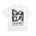 thumbnail image 1 of Camiseta con estampado de Taylor para hombre y mujer, camisa de música, 100% algodón, de manga corta, ropa de calle Unisex de gran tamaño, 1 of 4