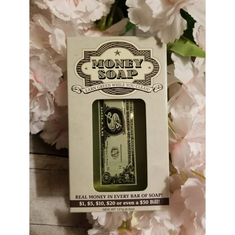 NH Novelty Money Soap - Real Money in Every Bar!