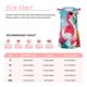 thumbnail image 3 of Balery Tropical Flamingo Pool Float Camisón de princesa para niñas, pijama de algodón con mangas abullonadas, suave y bonito.-Small, 3 of 6