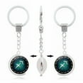 thumbnail image 5 of SPRING PARK 12 Zodiac Keychain Fashion Double Side Cabochon Glass Ball Key Ring, 5 of 8