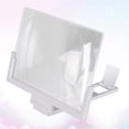 thumbnail image 3 of 8-14 Inches Phone Screen 3d Video Amplifier Pulling Type Magnifier Folding Rack for Home Office (White), 3 of 8