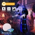 thumbnail image 4 of Novtech 10 FT Grim Reaper Halloween Inflatables, Pumpkin Head, Motion Activated Scream, 8 RGB Light Modes, Blow Up Outdoor Yard Decorations for Trick or Treat, Lawn Garden Party & Scary Haunted House, 4 of 14