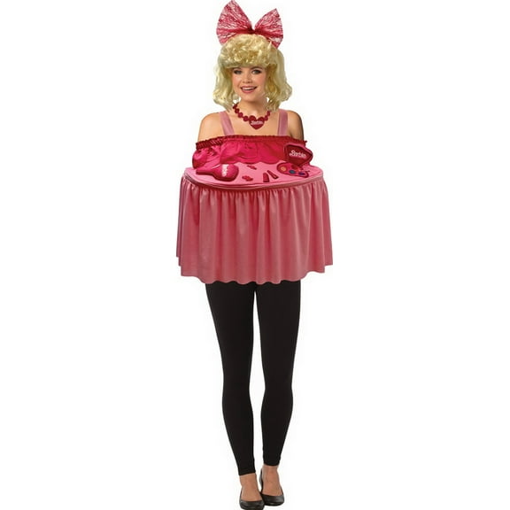 Rasta Imposta Barbie Styling Head Barbie Costume, Women's Size 4-10 Pink - One