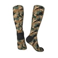 thumbnail image 4 of Daiia Sports Socks Camouflage Rabbit Printed Novelty Crew Socks for Men Women Knee High Socks Cotton Socks Soft & Breathable Support Unisex Socks, 4 of 9
