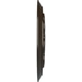 thumbnail image 4 of Ekena Millwork 25 1/4"OD x 4"ID x 2"P Spiral Ceiling Medallion (Fits Canopies up to 4"), Hand-Painted Stone Hearth, 4 of 6