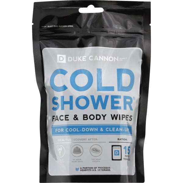 Duke Cannon Cold Shower Cooling Field Towels 15 pk