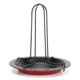 thumbnail image 4 of Soporte para asador de pollo - Rejilla para asar de acero al carbono para barbacoa, parrilla, camping, 4 of 10