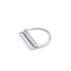 thumbnail image 5 of Eigraketly 2 uds D anillo hebilla Hardware bolsas monedero Metal suministros accesorio cincha soldada cierre plata cinturón manija hombro Deportes acuáticos, 5 of 6
